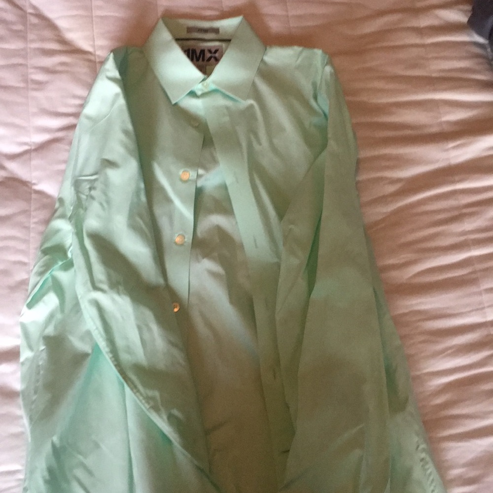 Express 1mx small fitted dress shirt.